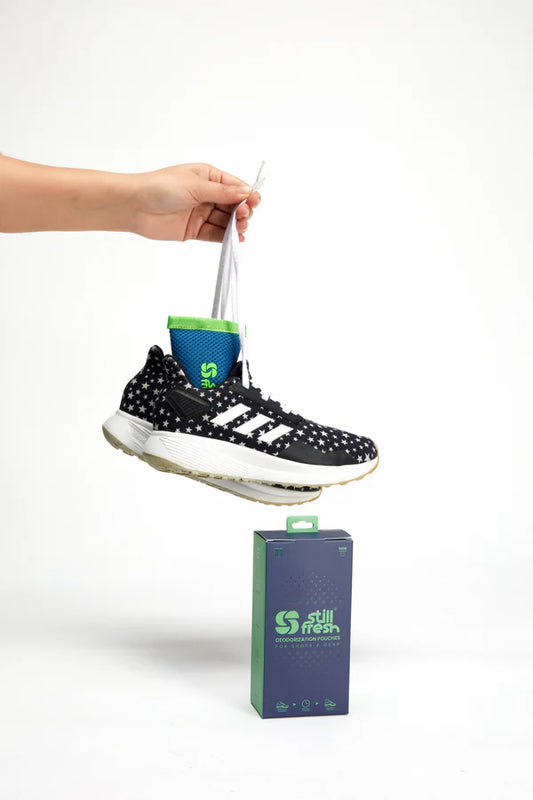 Natural Shoe Deodorizer- Size MINI (Pack of Two)– Reusable Odor Eliminator for Shoes & Gear